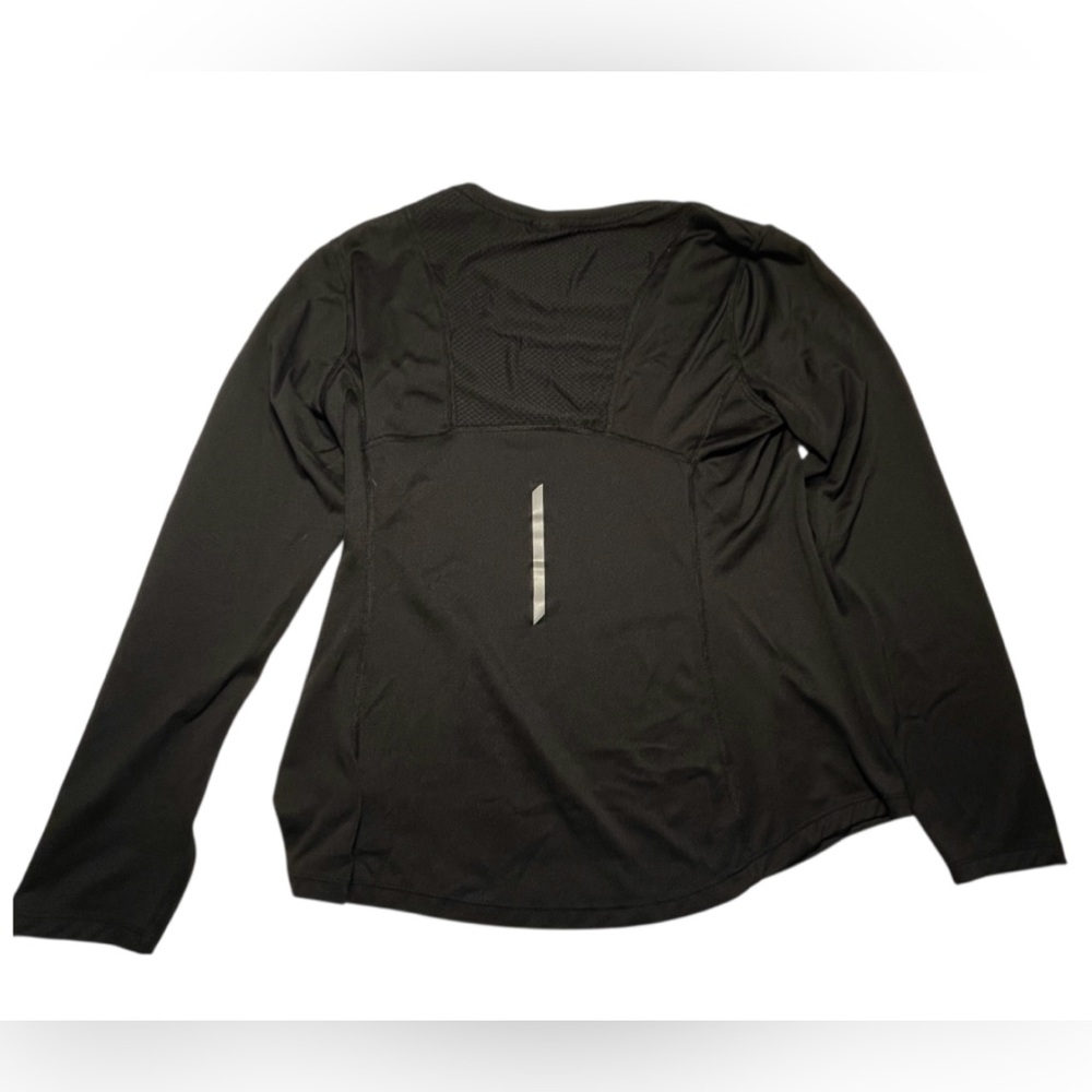 Old Navy Vintage GoDry Active Black Long Sleeve Top - Picture 4 of 12